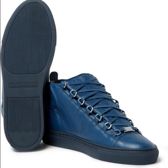 Balenciaga Shoes Blue Balencigia Arena Sneakers Poshmark
